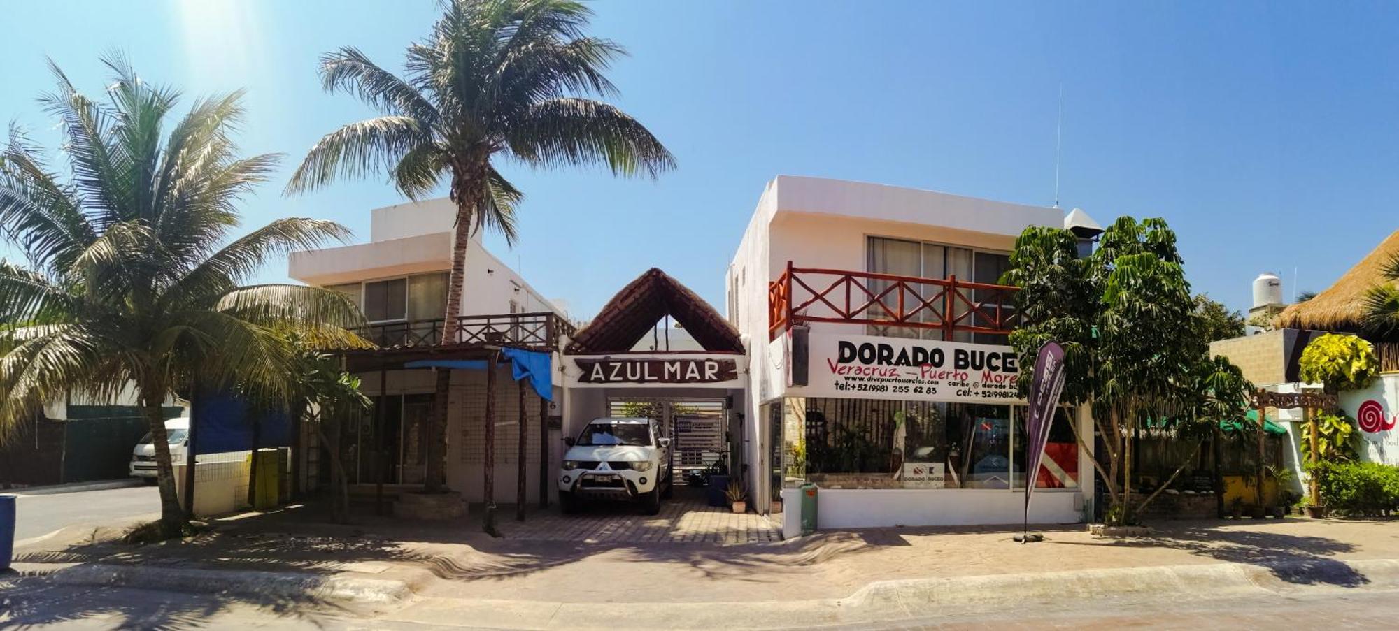 Azul Mar Diving And Lodge 푸에르토 모렐로스 외부 사진